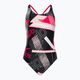 Speedo Printed Tie-Back children's one-piece swimsuit black 68-12389F378