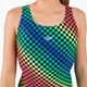 Speedo Allover Leaderback children's one-piece swimsuit colour 68-12377F372 7