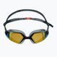 Speedo Aquapulse Pro Mirror oxid grey/black/orange gold swimming goggles 68-12263F982 2