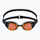 Speedo Fastskin Hyper Elite Mirror swim goggles black/oxid grey/fire gold 68-12818F977 2