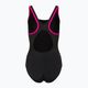 Speedo Boom Logo Splice Muscleback women's one-piece swimsuit B344 black 12900B344 2