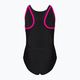 Speedo Boom Logo Splice Muscleback children's one-piece swimsuit B344 black 12859B344 2