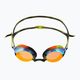 Speedo Vengeance Mirror Junior black/atomic lime/salso/orange gold children's swimming goggles 68-11325G798 2