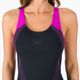 Speedo Placement Laneback women's one-piece swimsuit black/pink 11389C733 7