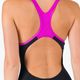 Speedo Placement Laneback women's one-piece swimsuit black/pink 11389C733 9