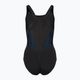 Speedo Placement Recordbreaker women's one-piece swimsuit black 68-09015G634 2