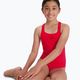 Speedo Eco Endurance+ Medalist red children's one-piece swimsuit 13