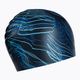 Speedo Long Hair Printed navy blue swimming cap 68-11306