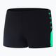 Speedo Boom Logo Splice men's swim shorts black and green