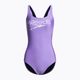 Women's Speedo Logo Deep U-Back one-piece swimsuit purple 68-12369