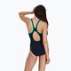 Speedo Boom Logo Splice Muscleback women's one-piece swimsuit navy blue-green 68-12900 8