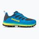 Men's Inov-8 Mudtalon dark grey/blue/yellow running shoes 2