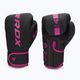 RDX F6 black/pink boxing gloves BGR-F6MP 3