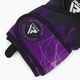 RDX Weight Lifting X1 Long Strap training gloves black and purple WGN-X1PR 4