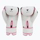 Women's boxing gloves RDX BGR-F7 white and pink BGR-F7P 2