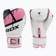 Women's boxing gloves RDX BGR-F7 white and pink BGR-F7P 3