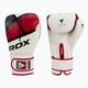 RDX boxing gloves red and white BGR-F7R 3