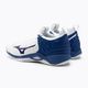 Men's volleyball shoes Mizuno Wave Momentum white and blue V1GA191221 3