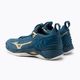 Men's volleyball shoes Mizuno Wave Momentum blue V1GA191251 3