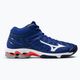 Mizuno Wave Voltage Mid volleyball shoes blue V1GA196520 2