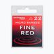 Drennan Fine Red 10-piece float hooks red HSFR022
