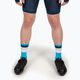 Men's Endura Bandwidth hi-viz blue cycling socks 6