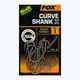 Fox International Edges Curve Shank X carp hooks grey CHK223 2