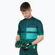 Men's Endura FS260 Print S/S cycling jersey emerald green 5