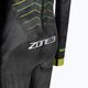 Children's Zone3 Adventure triathlon wetsuit black/silver/red/multi 6