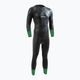 Men's ZONE3 Terraprene® Vision triathlon wetsuit black/forest green