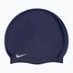 Nike Solid Silicone swimming cap navy blue 93060-440