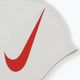 Nike BIG SWOOSH swimming cap white and red NESS5173-173 2