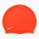 Nike Solid Silicone children's swimming cap orange TESS0106-618