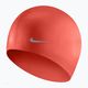 Nike Solid Silicone children's swimming cap orange TESS0106-618 2