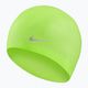 Children's swimming cap Nike Solid Silicone green TESS0106