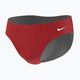 Men's Nike Hydrastrong Solid Brief swim briefs red NESSA004-614 5