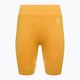 Women's Gymshark Flawless Shine Seamless saffron/yellow training shorts 5