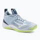 Men's volleyball shoes Mizuno Wave Momentum 2 heather/white/neo lime
