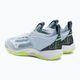 Men's volleyball shoes Mizuno Wave Momentum 2 heather/white/neo lime 3