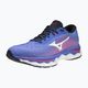 Women's running shoes Mizuno Wave Sky 5 amparo blue/white/festival fuchsia 11