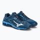 Men's volleyball shoes Mizuno Wave Voltage navy blue V1GA216021 4