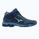 Men's volleyball shoes Mizuno Wave Voltage Mid navy blue V1GA216521 3