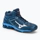 Men's volleyball shoes Mizuno Wave Voltage Mid navy blue V1GA216521