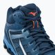 Men's volleyball shoes Mizuno Wave Voltage Mid navy blue V1GA216521 13