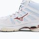 Women's volleyball shoes Mizuno Wave Voltage Mid white V1GC216536 10