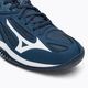 Mizuno Lightning Star Z6 children's volleyball shoes navy blue V1GD210321_34.0/2.0 8