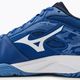 Men's tennis shoes Mizuno Breakshot 3 AC navy blue 61GA214026 10