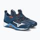 Men's volleyball shoes Mizuno Wave Momentum 2 navy blue V1GA211212 4