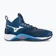 Men's volleyball shoes Mizuno Wave Momentum 2 Mid navy blue V1GA211721 2