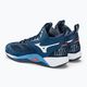 Men's volleyball shoes Mizuno Wave Momentum 2 Mid navy blue V1GA211721 3